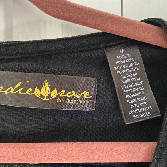 Edie Rose for DKNY Overdye Denim Pencil Dress - Sz Med - Picture 6 of 13